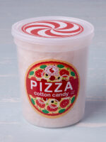 tub of pizza cotton candy