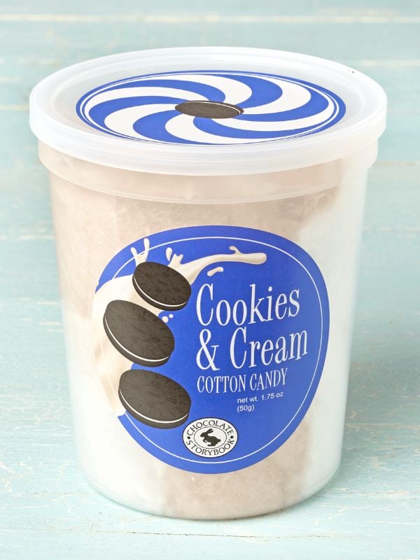 1 tub of Cookies and Cream Cotton Candy