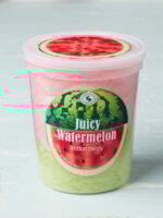 tub of juicy watermelon cotton candy
