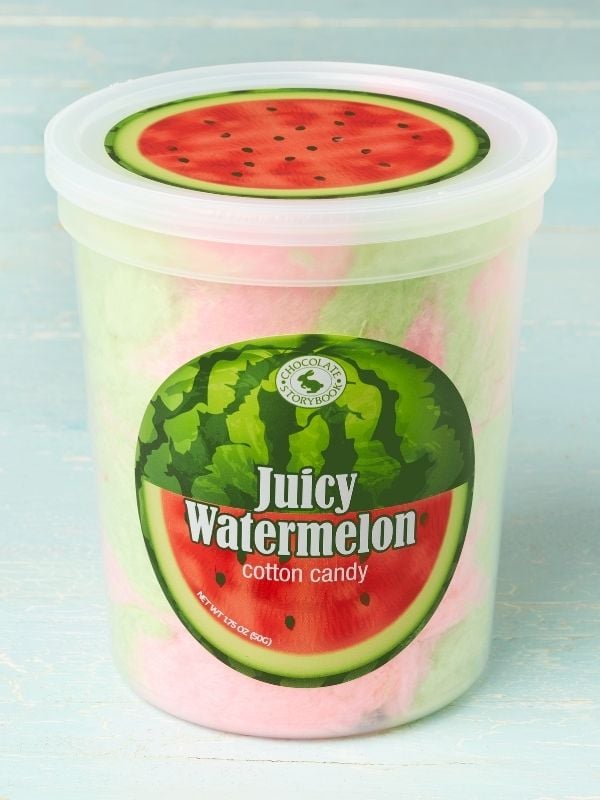 1 tub of Juicy Watermelon Cotton Candy