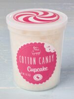 tub of cupcake cotton candy