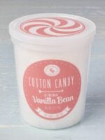tub of vanilla bean cotton candy