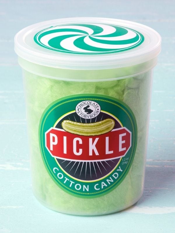 1 tub of Pickle Cotton Candy
