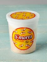 tub of s'mores cotton candy