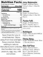 Kid's Party Pack Express Gift Box Ingredient Label