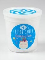 1 tub of Birthday Cake Cotton Candy Fun Size Tubs Single