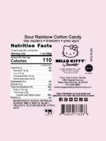 Hello Kitty Sour Rainbow cotton candy 3 ounceNI
