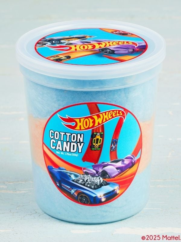 1 tub of Hot Wheels Cotton Candy Front