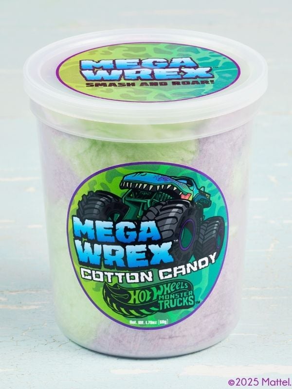 1 tub of Mega Wrex Cotton Candy Front
